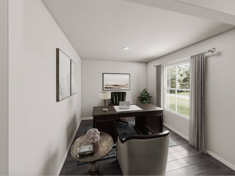 Furnished interior view inside a new home in Meadows of Chandler, Chandler (Image 9).