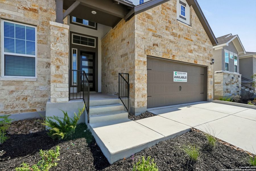 Exterior details and patio area of a home in Esperanza – New Phase Now Selling, Boerne (Image 4). Exterior details and patio area of a home in Esperanza – New Phase Now Selling, Boerne (Image 4).