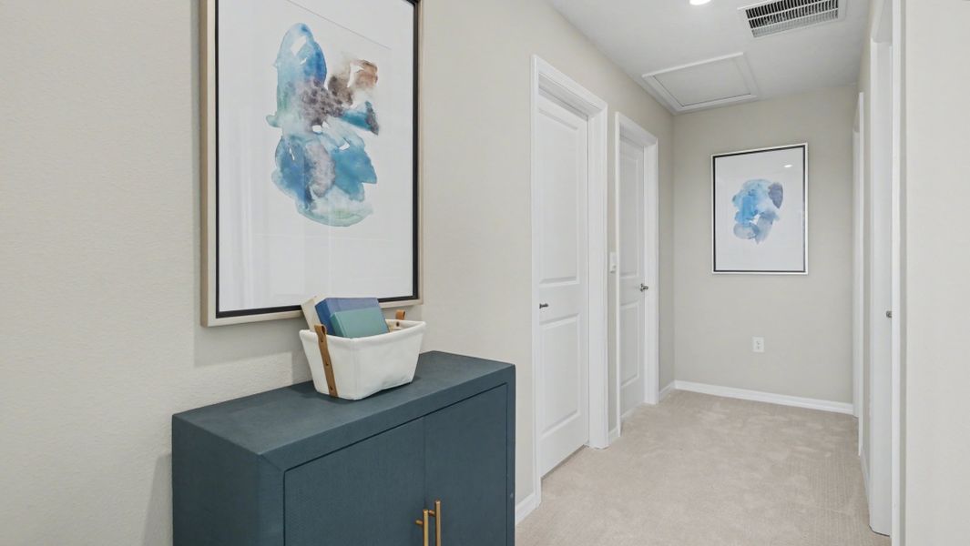 Representative furnished interior of a home built from the Lexington by Maronda Homes in Cassie Oaks, Jacksonville (Image 32).