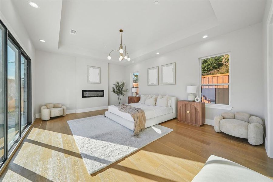 Furnished interior view inside a new home in , Dallas (Image 17). Furnished interior view inside a new home in , Dallas (Image 17).