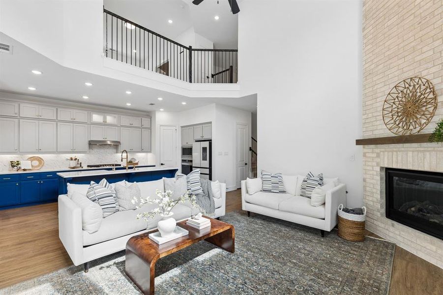 Furnished interior view inside a new home in , Celina (Image 10).
