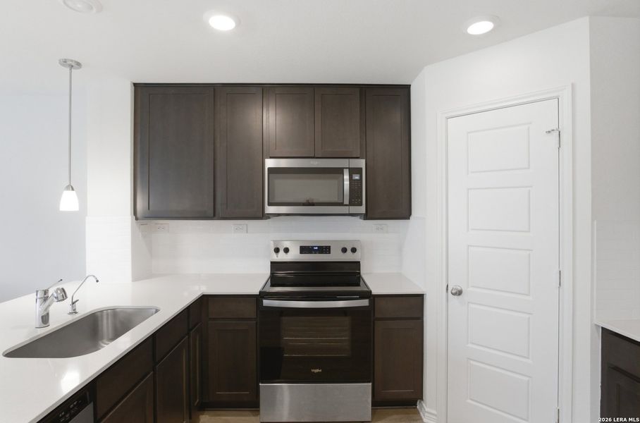 Furnished interior view inside a new home in , San Antonio (Image 8).
