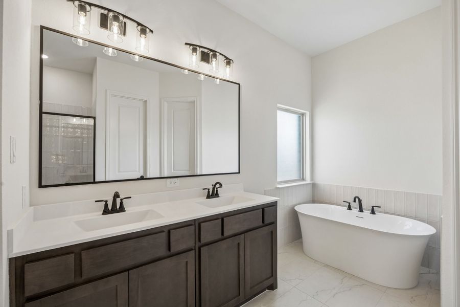 Furnished interior view inside a new home in Sheppard's Place, Waxahachie (Image 11). Furnished interior view inside a new home in Sheppard's Place, Waxahachie (Image 11).