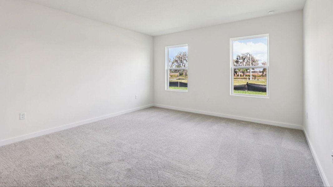 Representative furnished interior of a home built from the Baker by DRB Homes in Willowbrook North, Winter Haven (Image 33).