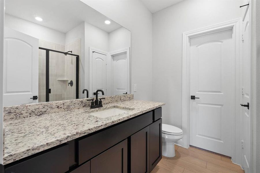 Furnished interior view inside a new home in Princeton Heights, Princeton (Image 4).