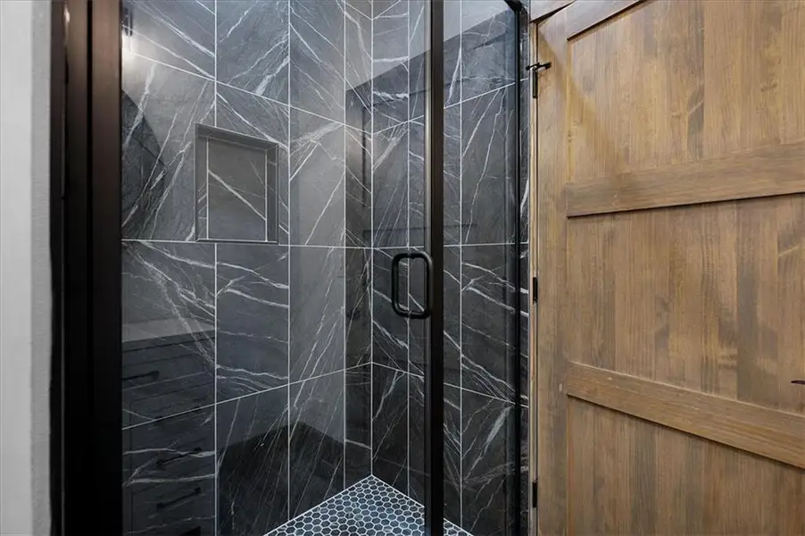 Close-up of interior finishes inside a home in , Ellijay (Image 11).