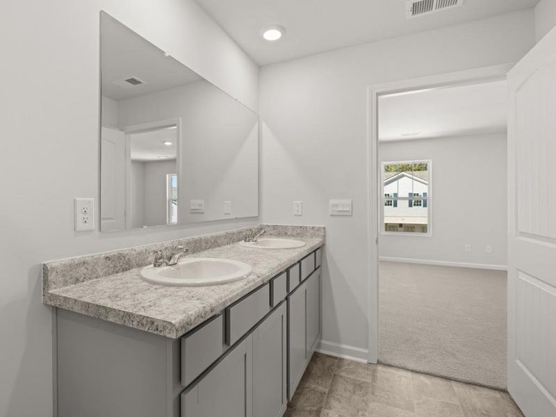 Furnished interior view inside a new home in Oaks at Cedar Grove, Fairburn (Image 5). Furnished interior view inside a new home in Oaks at Cedar Grove, Fairburn (Image 5).