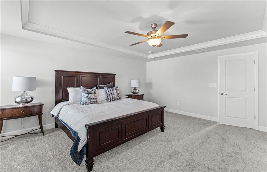 Furnished interior view inside a new home in Anderson Point, McDonough (Image 9).