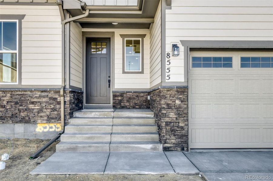 Exterior details and patio area of a home in Sterling Ridge in Sterling, Colorado Springs (Image 16). Exterior details and patio area of a home in Sterling Ridge in Sterling, Colorado Springs (Image 16).