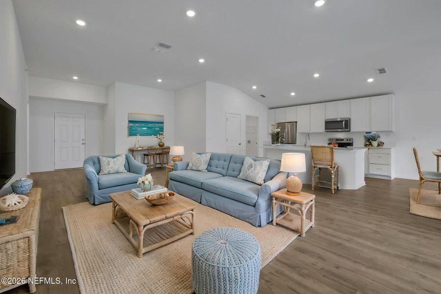 Furnished interior view inside a new home in Wilford Oaks, Orange Park (Image 10). Furnished interior view inside a new home in Wilford Oaks, Orange Park (Image 10).
