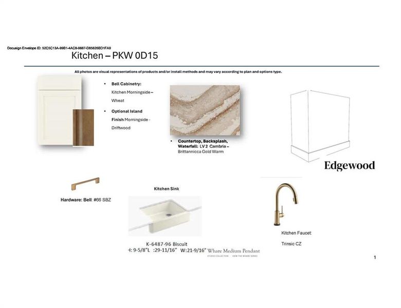 Sample of building materials used in homes in Park Walke, Alpharetta (Image 41).