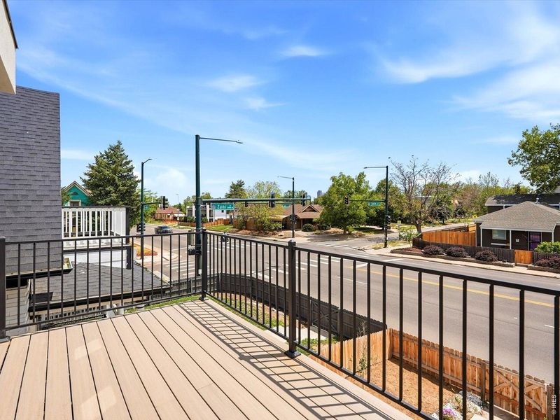 Exterior details and patio area of a home in , Denver (Image 1). Exterior details and patio area of a home in , Denver (Image 1).