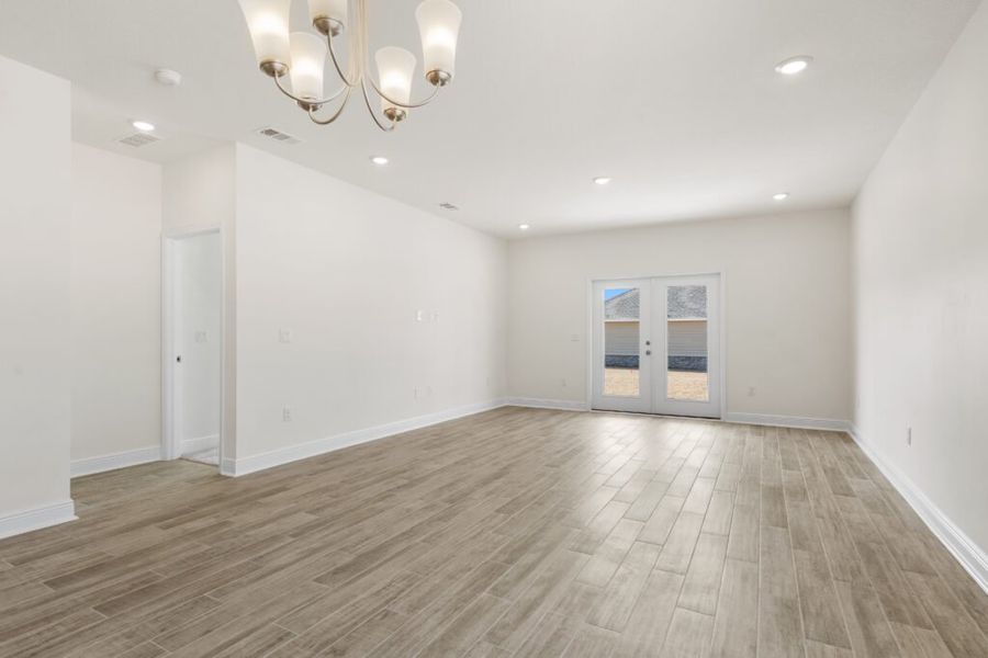 Spacious, unfurnished interior of a new home in Natureview, Freeport (Image 32). Spacious, unfurnished interior of a new home in Natureview, Freeport (Image 32).