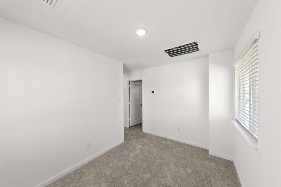 Spacious, unfurnished interior of a new home in Town Park, Princeton (Image 17). Spacious, unfurnished interior of a new home in Town Park, Princeton (Image 17).