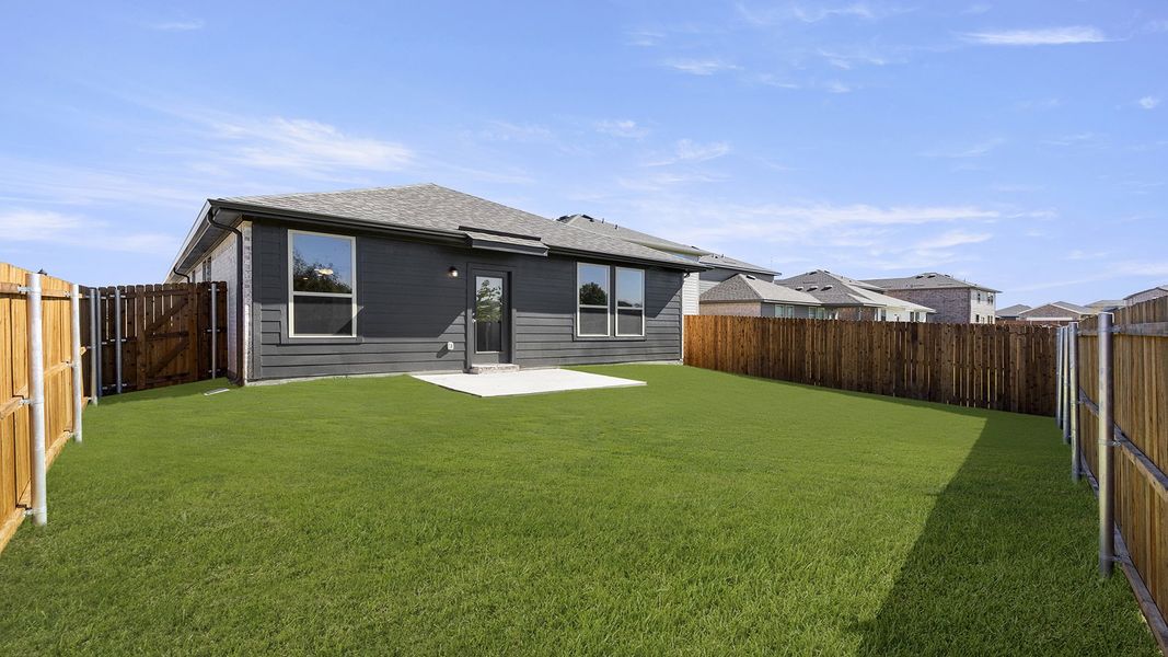 Exterior details and patio area of a home in Churchill, Anna (Image 20). Exterior details and patio area of a home in Churchill, Anna (Image 20).