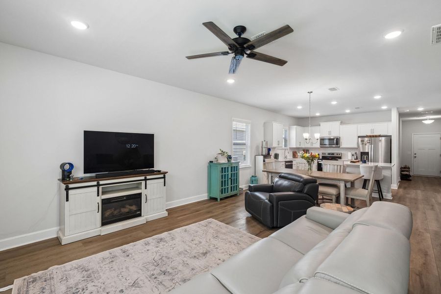 Furnished interior view inside a new home in , Huger (Image 5).