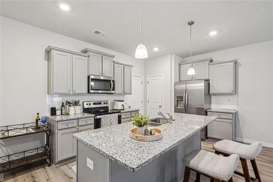 Furnished interior view inside a new home in Chatham, Hampton (Image 6).