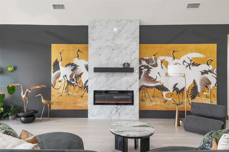 Furnished interior view inside a new home in , Forney (Image 15).