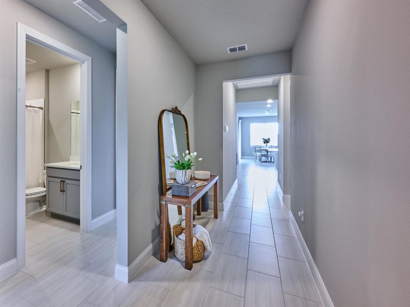 Furnished interior view inside a new home in Azalea, Port St. Lucie (Image 38).