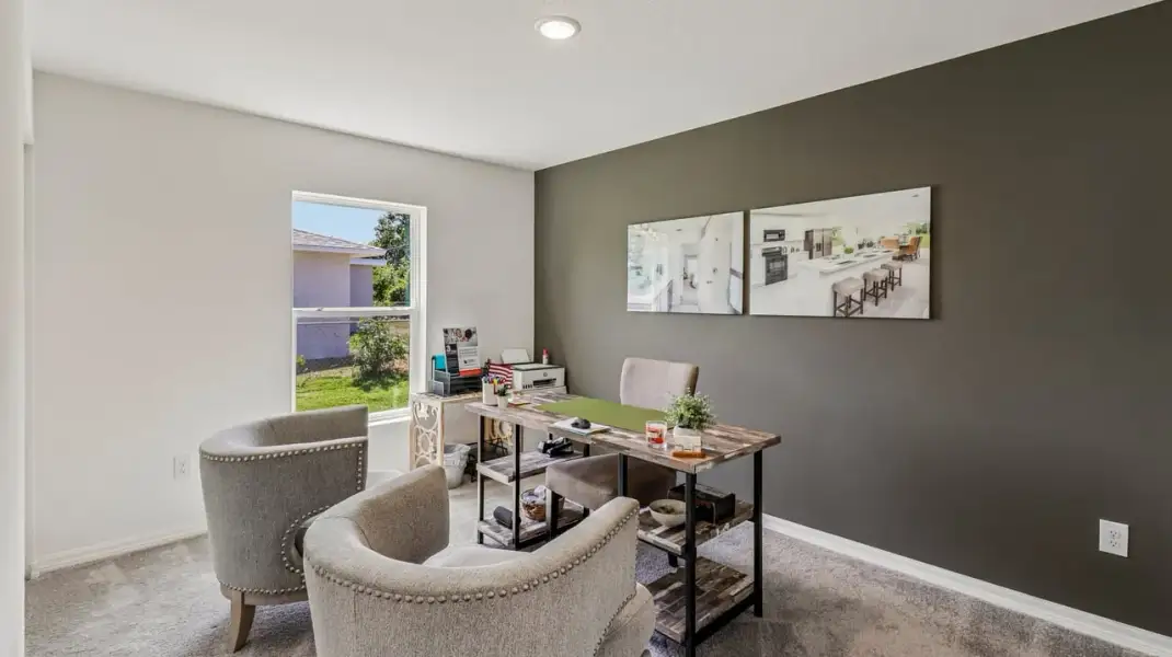 Representative furnished interior of a home built from the Marigold by Maronda Homes in Palm Bay, Palm Bay (Image 5).