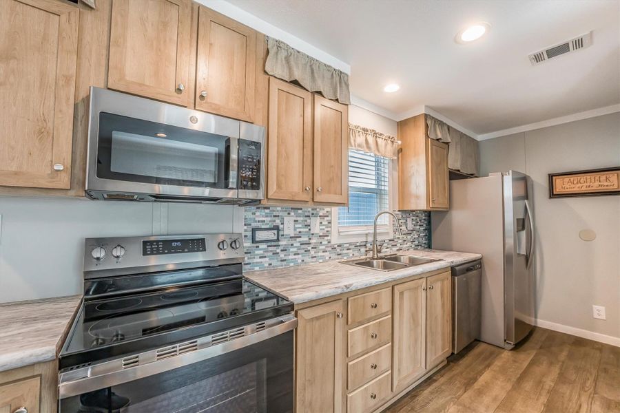 Furnished interior view inside a new home in , Coldspring (Image 9).