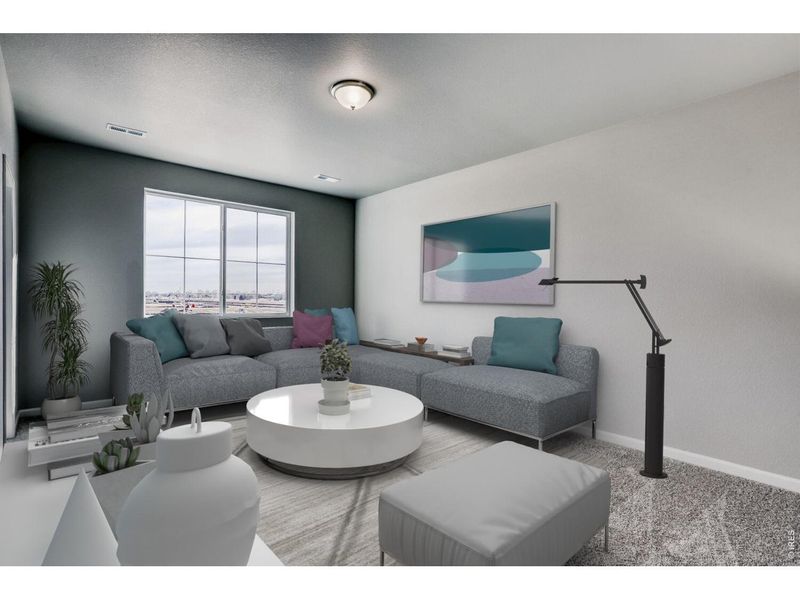 Furnished interior view inside a new home in Trevenna, Windsor (Image 19).