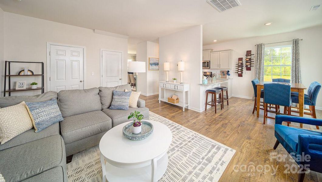 Furnished interior view inside a new home in Nolen Farm, Gastonia (Image 9).