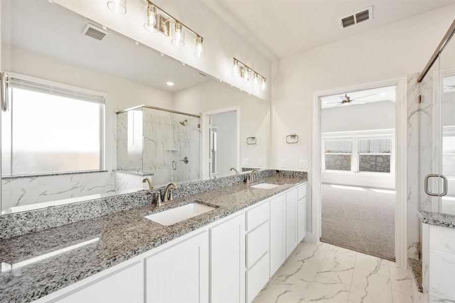 Furnished interior view inside a new home in Ridge Ranch Classic 50, Mesquite (Image 5). Furnished interior view inside a new home in Ridge Ranch Classic 50, Mesquite (Image 5).