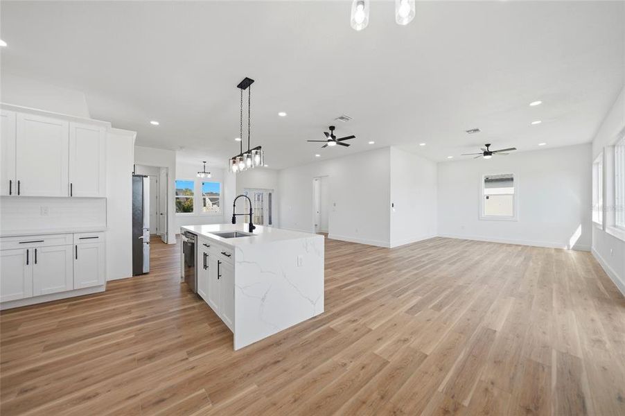 Furnished interior view inside a new home in , Punta Gorda (Image 8).