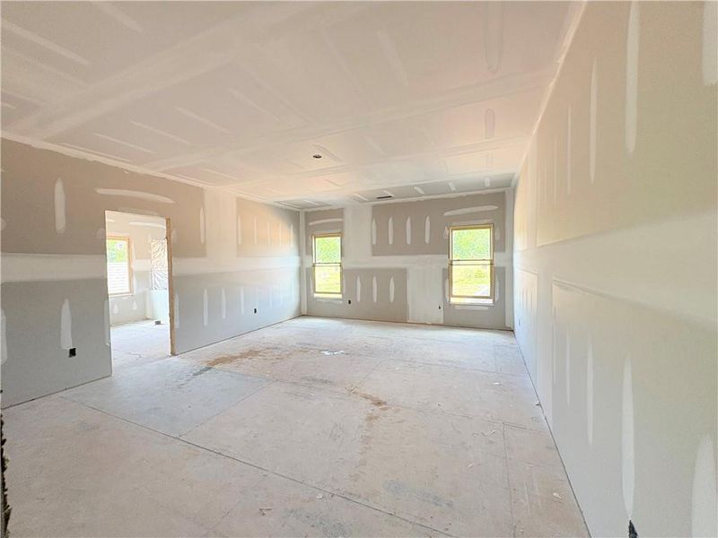 In-progress construction of a new home in The Tillery, Marietta, GA (Image 84).