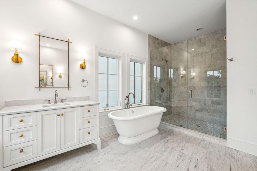 Furnished interior view inside a new home in , Charleston (Image 42).