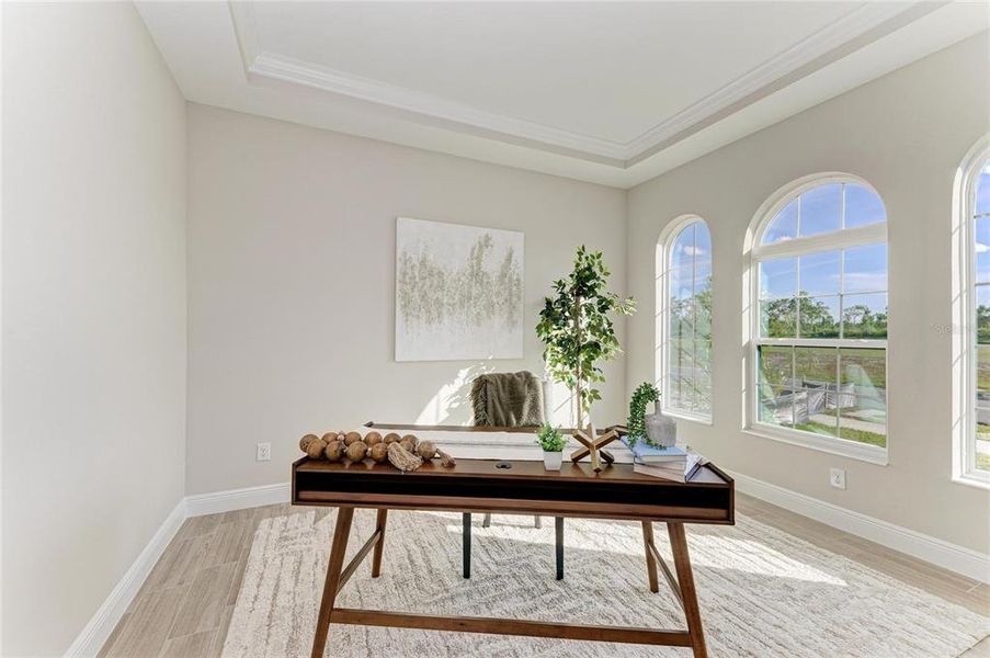 Furnished interior view inside a new home in Triple Creek, Riverview (Image 14). Furnished interior view inside a new home in Triple Creek, Riverview (Image 14).
