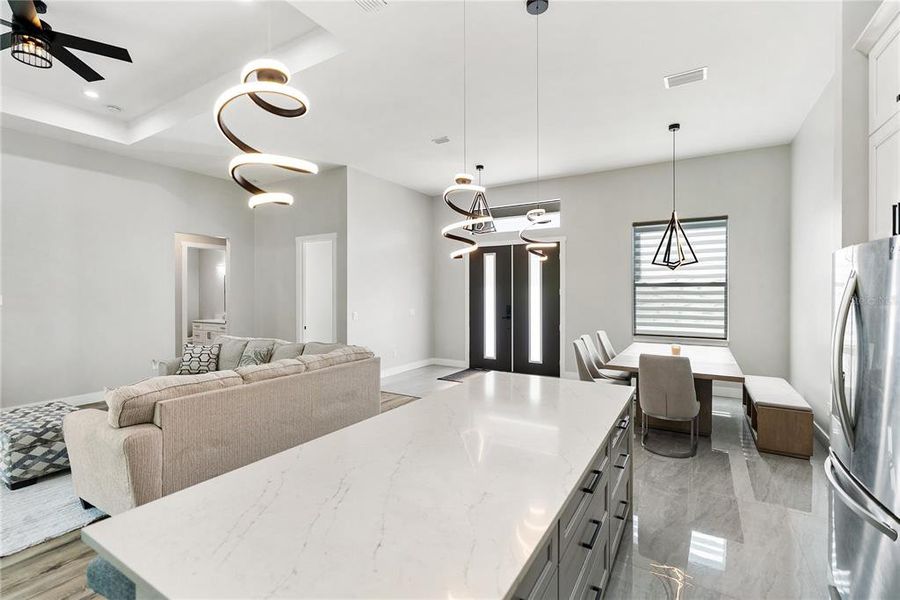 Furnished interior view inside a new home in , Port Charlotte (Image 38). Furnished interior view inside a new home in , Port Charlotte (Image 38).