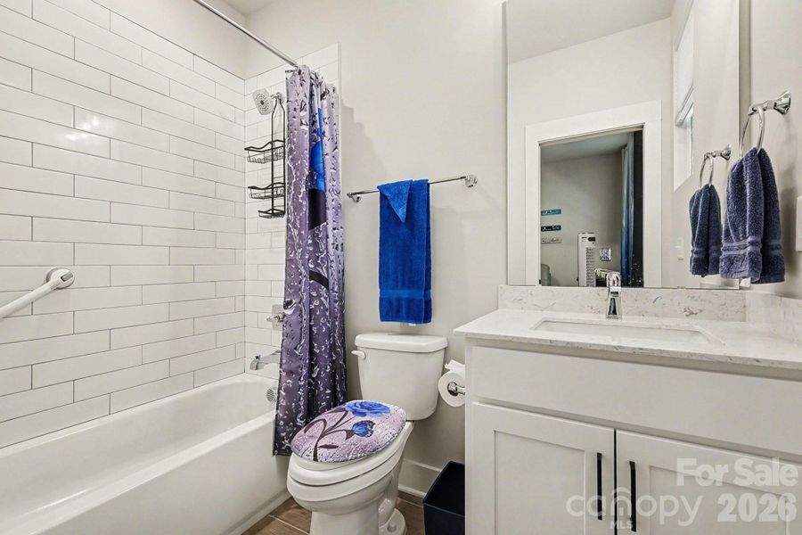 Furnished interior view inside a new home in , Charlotte (Image 9).