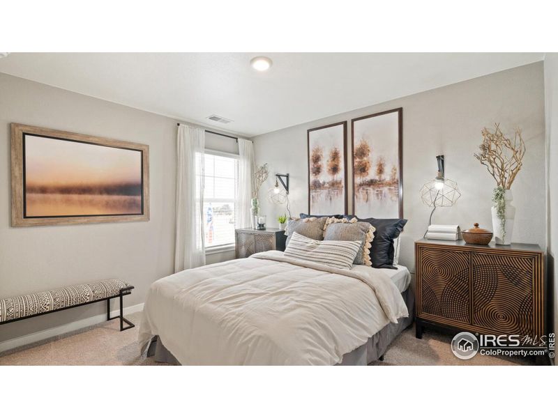 Furnished interior view inside a new home in Westgate, Greeley (Image 22).