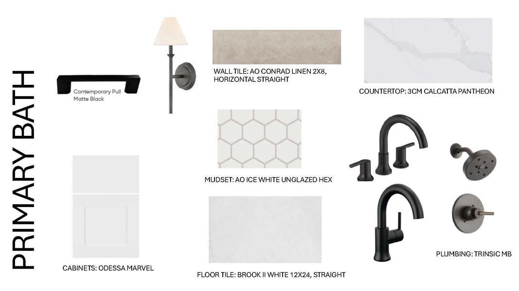 Sample of building materials used in homes in The Grove, Austin (Image 23). Sample of building materials used in homes in The Grove, Austin (Image 23).