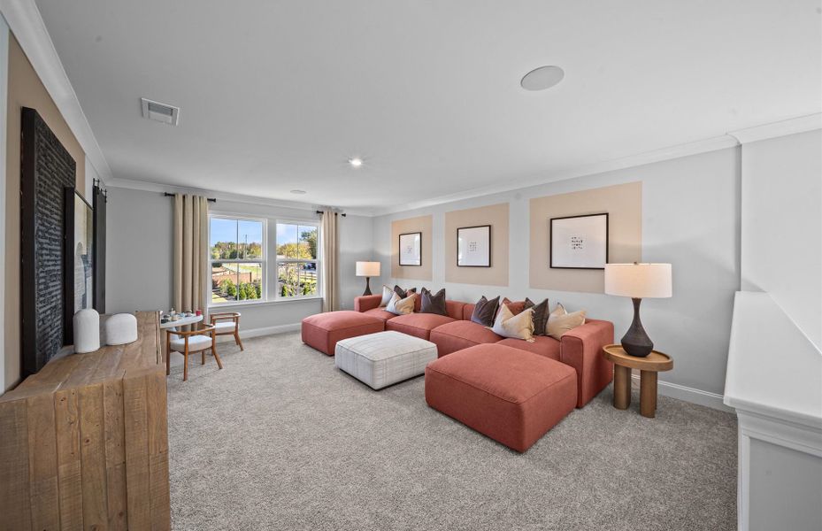Representative furnished interior of a home built from the Frazier by Pulte Homes in Sparrow Creek, Boiling Springs (Image 31).