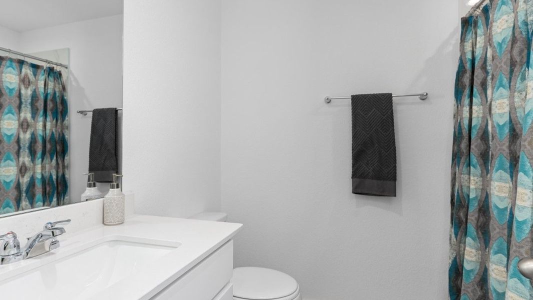 Furnished interior view inside a new home in Emberly, Beasley (Image 34).