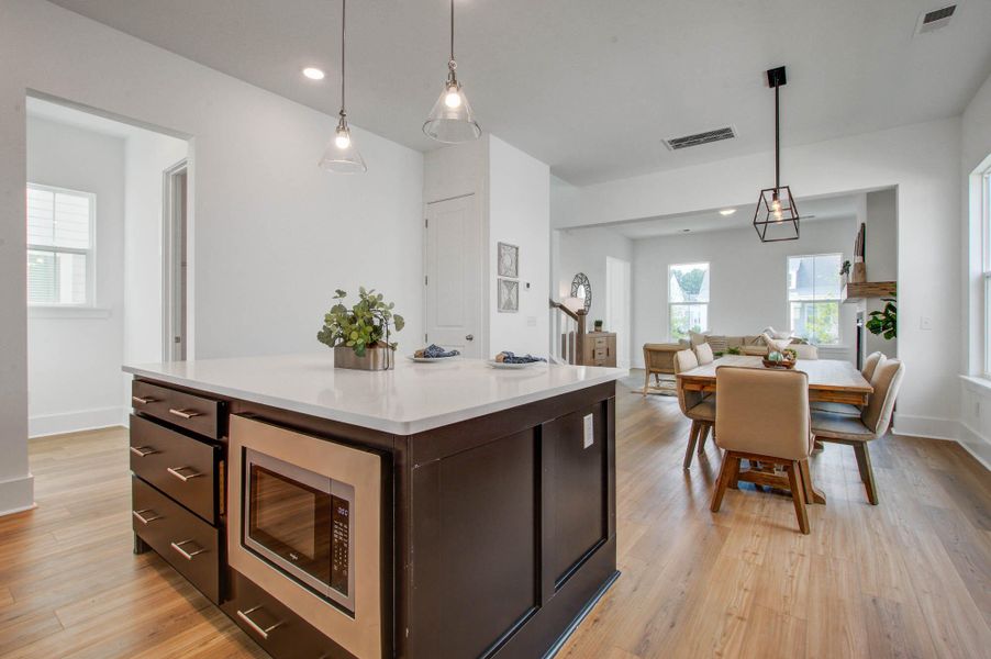 Furnished interior view inside a new home in Midtown at Nexton, Summerville (Image 6). Furnished interior view inside a new home in Midtown at Nexton, Summerville (Image 6).