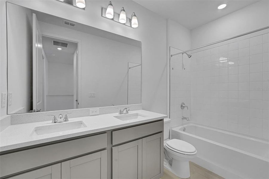 Furnished interior view inside a new home in Shores at Mirada, San Antonio (Image 10).