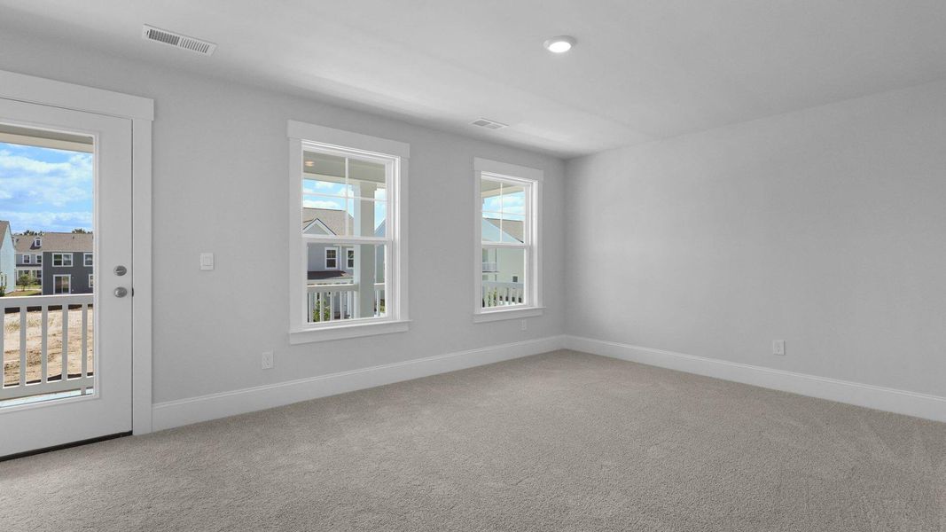 Spacious, unfurnished interior of a new home in Sheep Island, Summerville (Image 21). Spacious, unfurnished interior of a new home in Sheep Island, Summerville (Image 21).