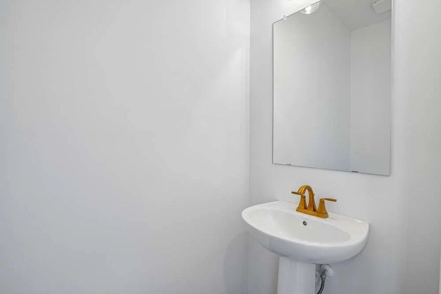 Powder Bathroom on First Floor Powder Bathroom on First Floor