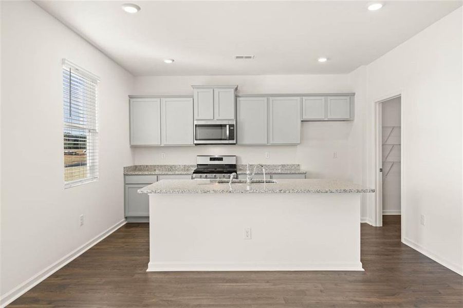 Furnished interior view inside a new home in Champion's Run, Lithonia (Image 7).