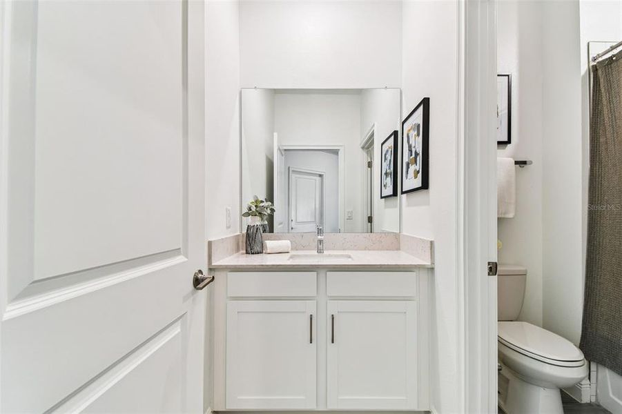 Furnished interior view inside a new home in , Land O' Lakes (Image 39).