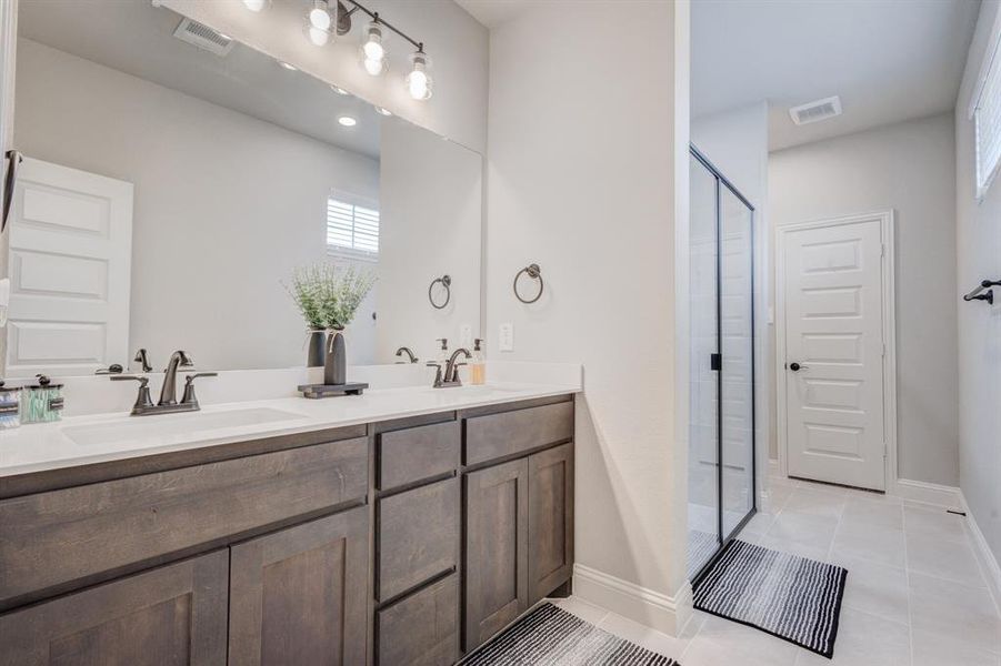 Furnished interior view inside a new home in , Rowlett (Image 15).