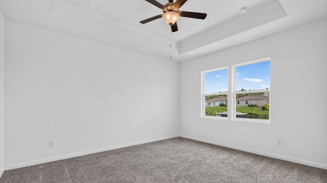Representative unfurnished interior of a home built from the Alden by D.R. Horton in Broward Key, Jacksonville (Image 16).