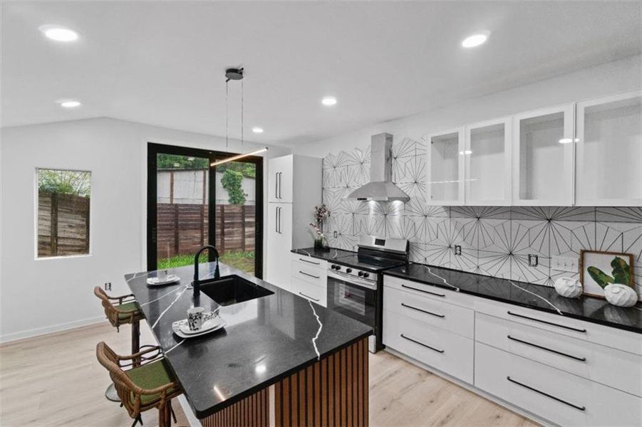 Furnished interior view inside a new home in , Decatur (Image 8).