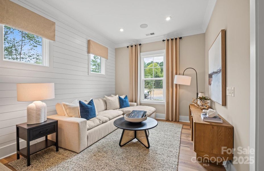 Casual Living Room.  Representative photo