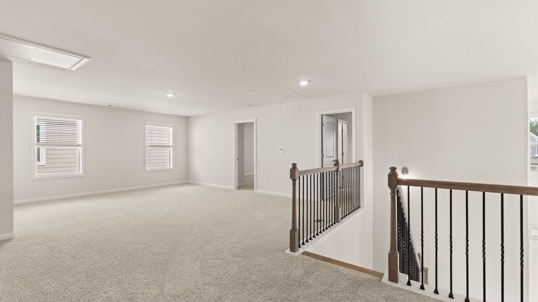 Representative unfurnished interior of a home built from the Westerly by D.R. Horton in Hamptons at Riverwood East, Dallas (Image 22).