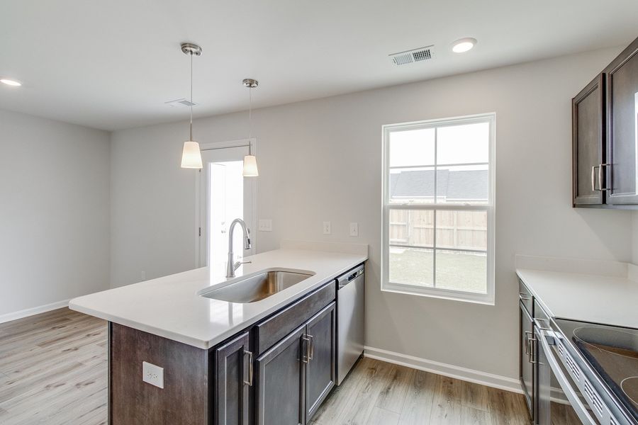 Furnished interior view inside a new home in Astoria, Columbia (Image 8).